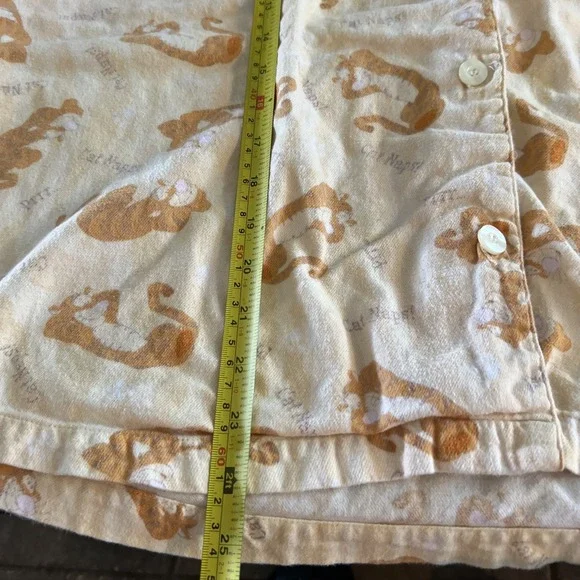 Vintage The Disney Store Womens 2 Pc Pajama Set Sz XL CAT NAPS! Tigger - Picture 11 of 15